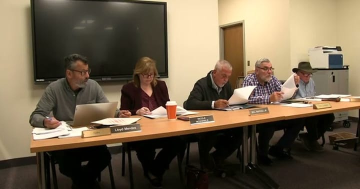 From the Planning Board